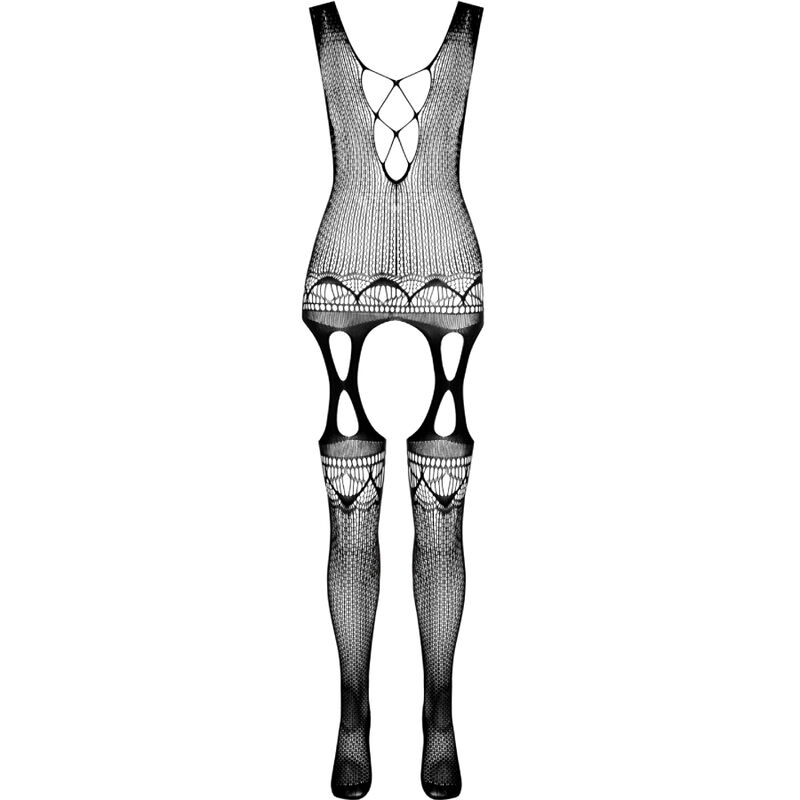 PASSION - BS099 BODYSTOCKING NEGRO TALLA UNICA – Bild 3