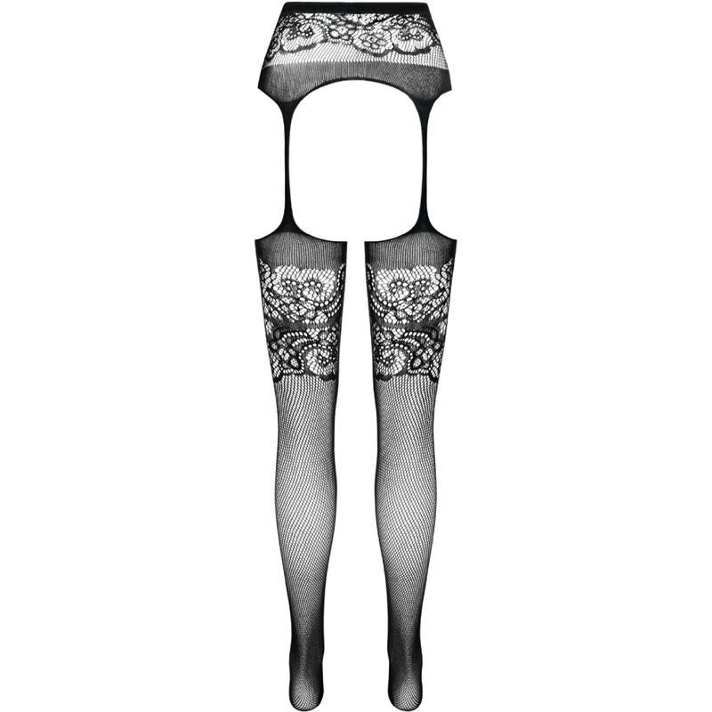 PASSION - S029 MEDIAS CON LIGUERO NEGRO TALLA ÚNICA – Bild 5