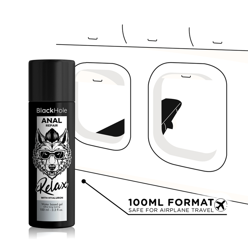 BLACK HOLE - ANAL REPAIR WASSERBASIERTE ENTSPANNUNG MIT HYALURON 100 ML – Bild 6