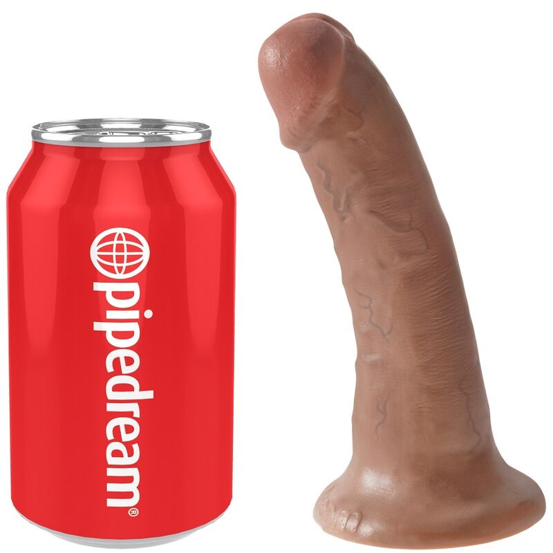 KING COCK - PENE REALÍSTICO 15 CM CARAMELO – Bild 5