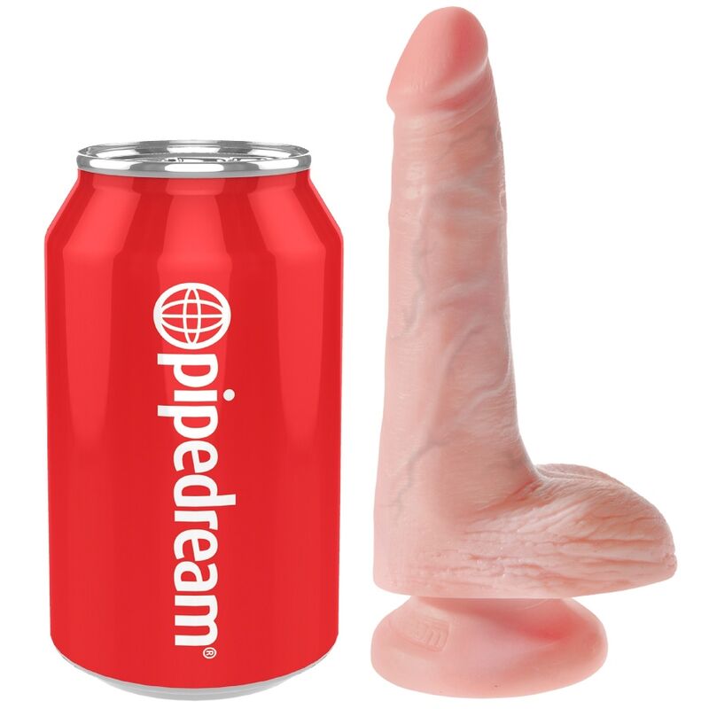 KING COCK - PENE REALÍSTICO CON TESTÍCULOS 13.5 CM NATURAL – Bild 5