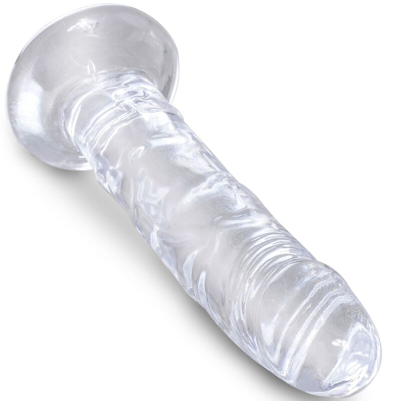 KING COCK - CLEAR PENE REALÍSTICO 15.5 CM TRANSPARENTE – Bild 3