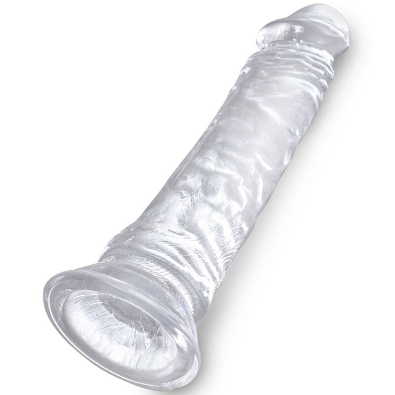 KING COCK - CLEAR PENE REALÍSTICO 19.7 CM TRANSPARENTE – Bild 3