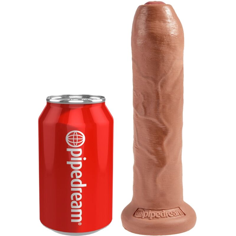 KING COCK - PENE REALÍSTICO CON PREPUCIO 17.8 CM CARAMELO – Bild 3