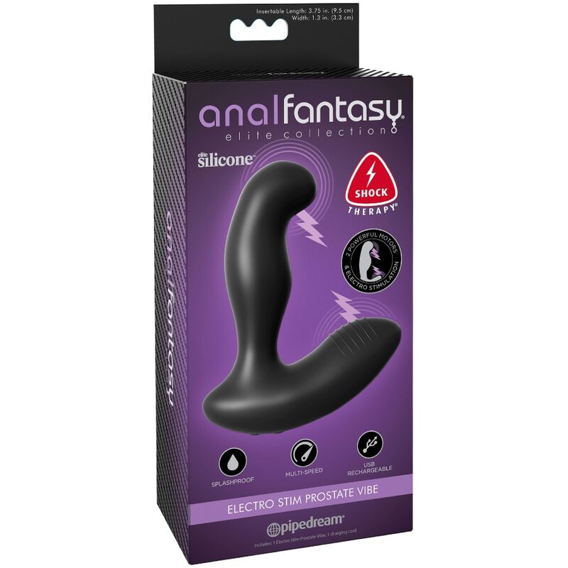 ANAL FANTASY ELITE COLLECTION - MASAJEADOR PROSTÁTICO VIBRADOR ELECTRO STIM – Bild 4