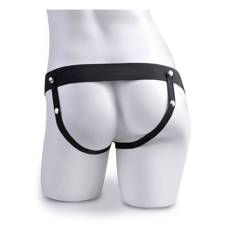 FETISH FANTASY SERIES - ARNÉS AJUSTABLE PENE REALÍSTICO CON TESTÍCULOS SQUIRTING 19 CM – Bild 4