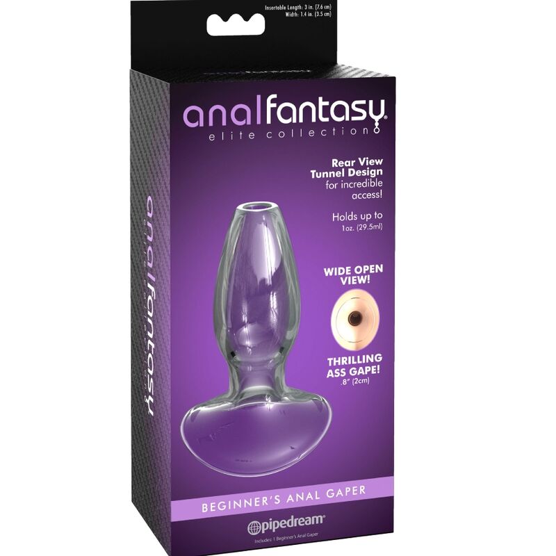 ANAL FANTASY ELITE COLLECTION - DILATADOR ANAL GAPER PARA PRINCIPIANTES CRISTAL TALLA S – Bild 4