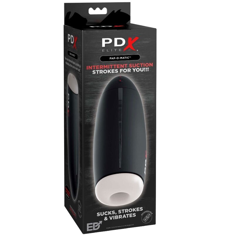 PDX ELITE - MASTURBADOR STROKER FAP-O-MATIC SUCCIONADOR & VIBRADOR – Bild 3