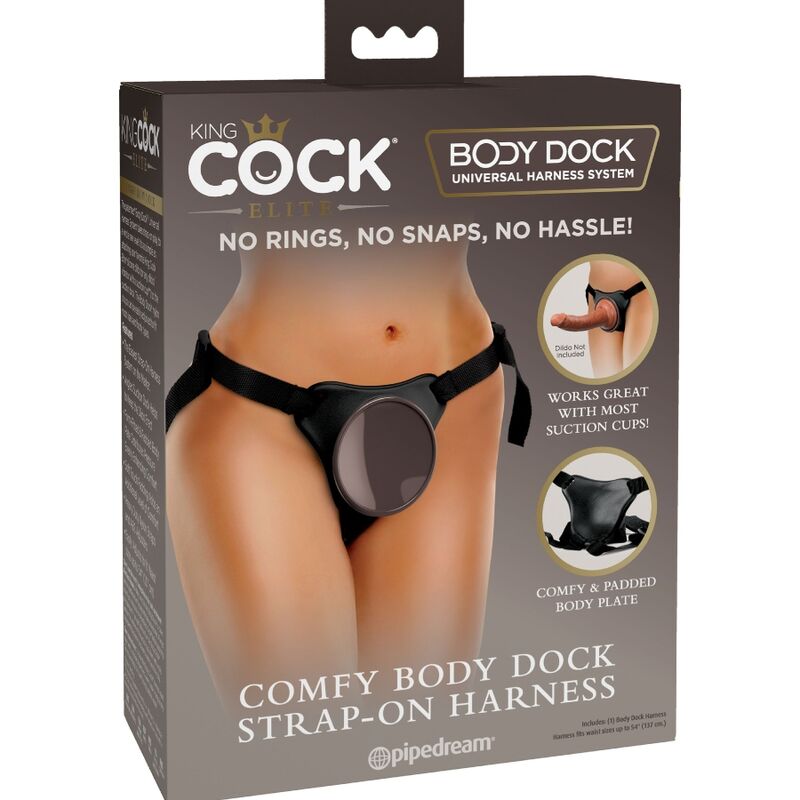 KING COCK - ELITE BEQUEMER VERSTELLBARER GURT – Bild 5