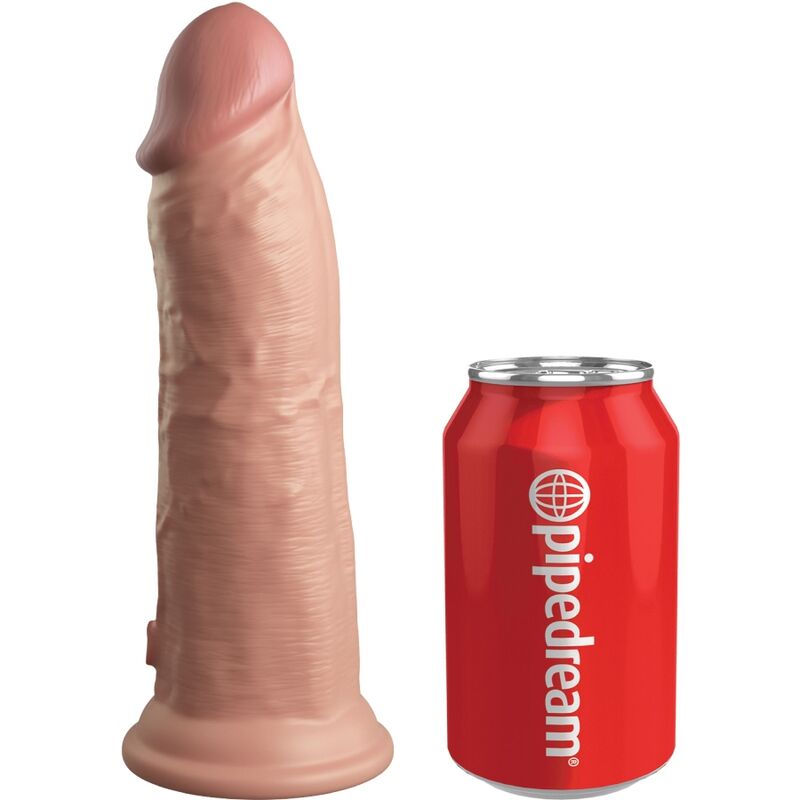 KING COCK - ELITE DELUXE VERSTELLBARES HARNESS-KIT RING MIT HODEN & DILDO 20.3 CM – Bild 3