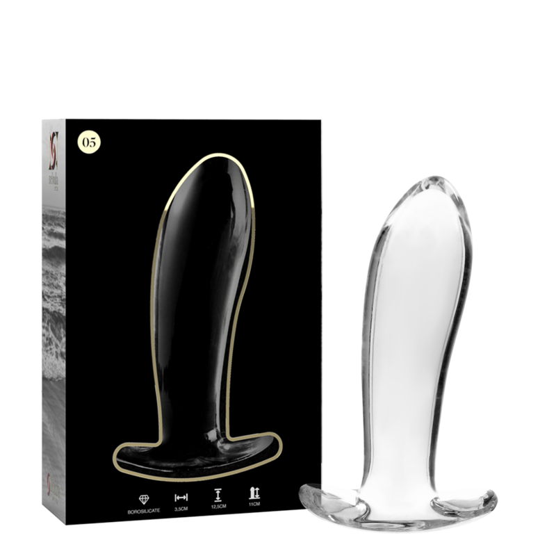 NEBULA SERIES BY IBIZA - MODELO 5 PLUG CRISTAL TRANSPARENTE 12.5 CM -O- 3.5 CM – Bild 6