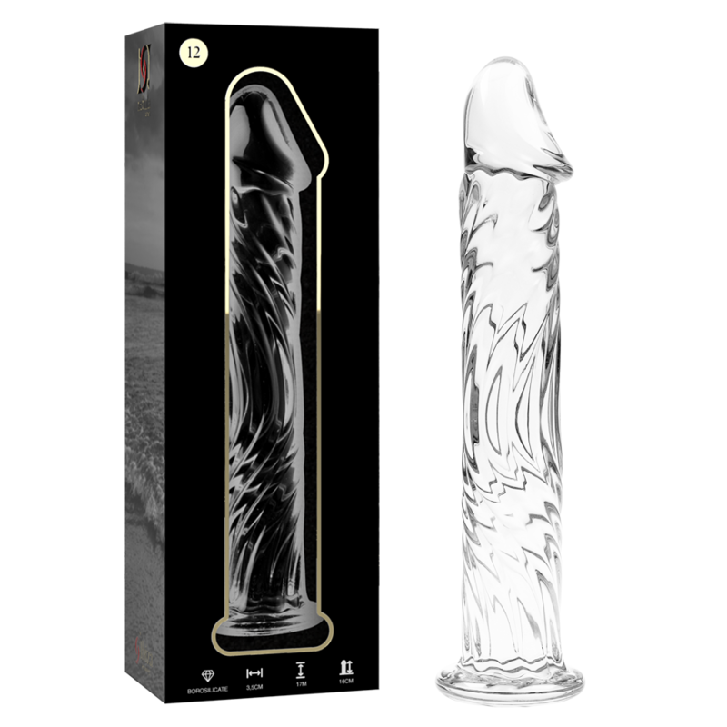 NEBULA SERIES BY IBIZA - MODELO 12 DILDO CRISTAL TRANSPARENTE 17 CM -O- 3.5 CM – Bild 2