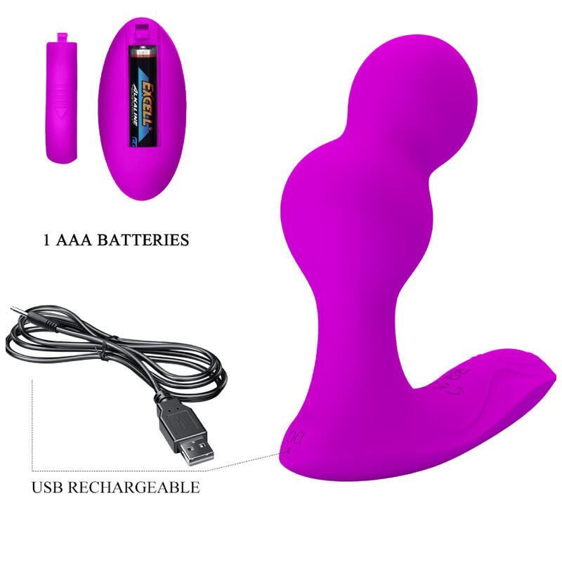 PRETTY LOVE - TERRANCE ANAL VIBRATOR MASSAGER MIT FERNBEDIENUNG – Bild 6