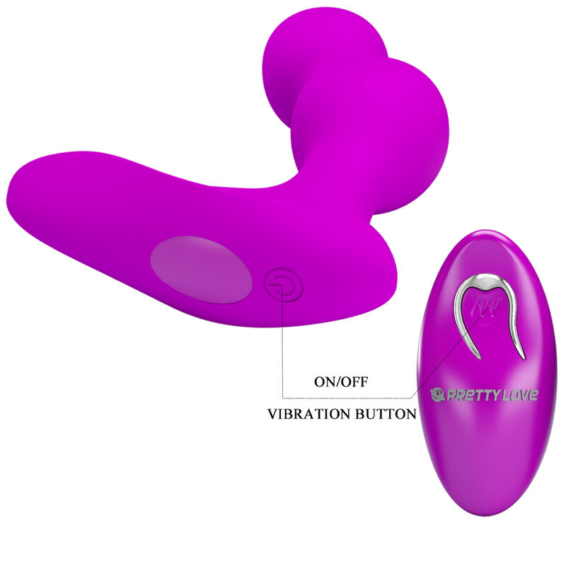 PRETTY LOVE - TERRANCE ANAL VIBRATOR MASSAGER MIT FERNBEDIENUNG – Bild 5