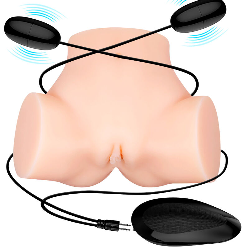CRAZY BULL - REALISTISCHER VAGINA- UND ANUS-VIBRATOR SAMANTHA – Bild 6