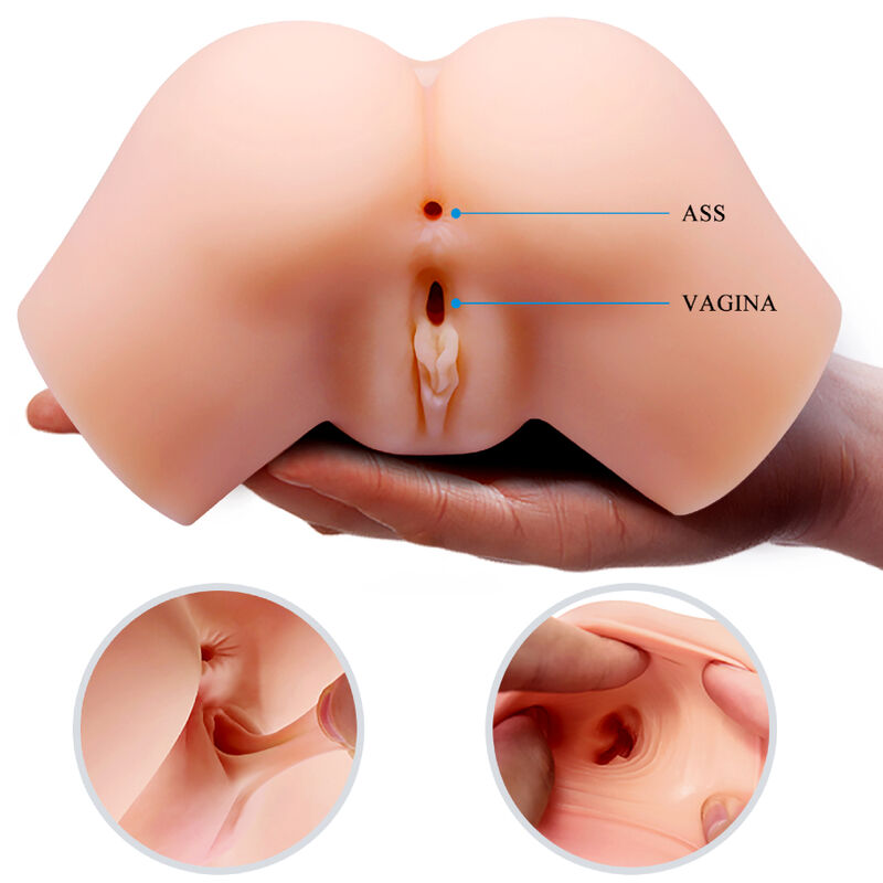 CRAZY BULL - REALISTISCHER VAGINA- UND ANUS-VIBRATOR SAMANTHA – Bild 4