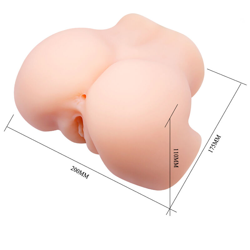 CRAZY BULL - REALISTISCHE VAGINA- UND ANUS-DOPPELVIBRATION – Bild 3