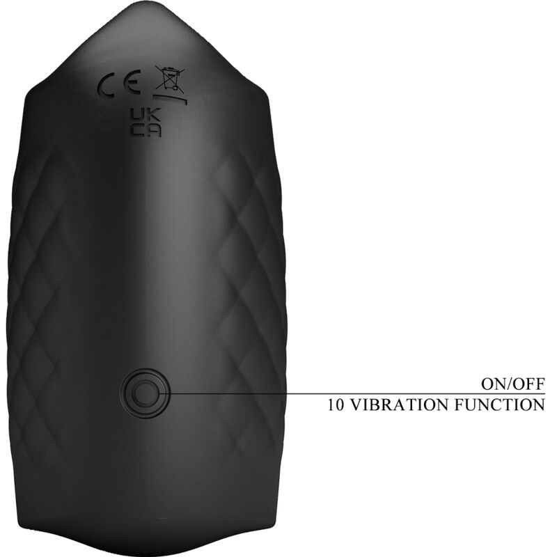 PRETTY LOVE - MANUELLER MASTURBATOR FÜR GLAND WIEDERAUFLADBARER VIBRATOR – Bild 3