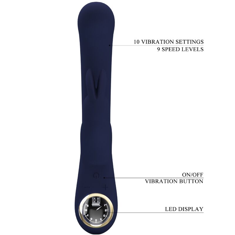PRETTY LOVE - LAMAR RABBIT VIBRATOR & BLAUER G-SPOT – Bild 5