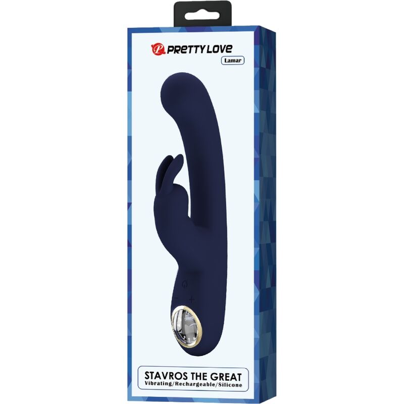 PRETTY LOVE - LAMAR RABBIT VIBRATOR & BLAUER G-SPOT – Bild 7
