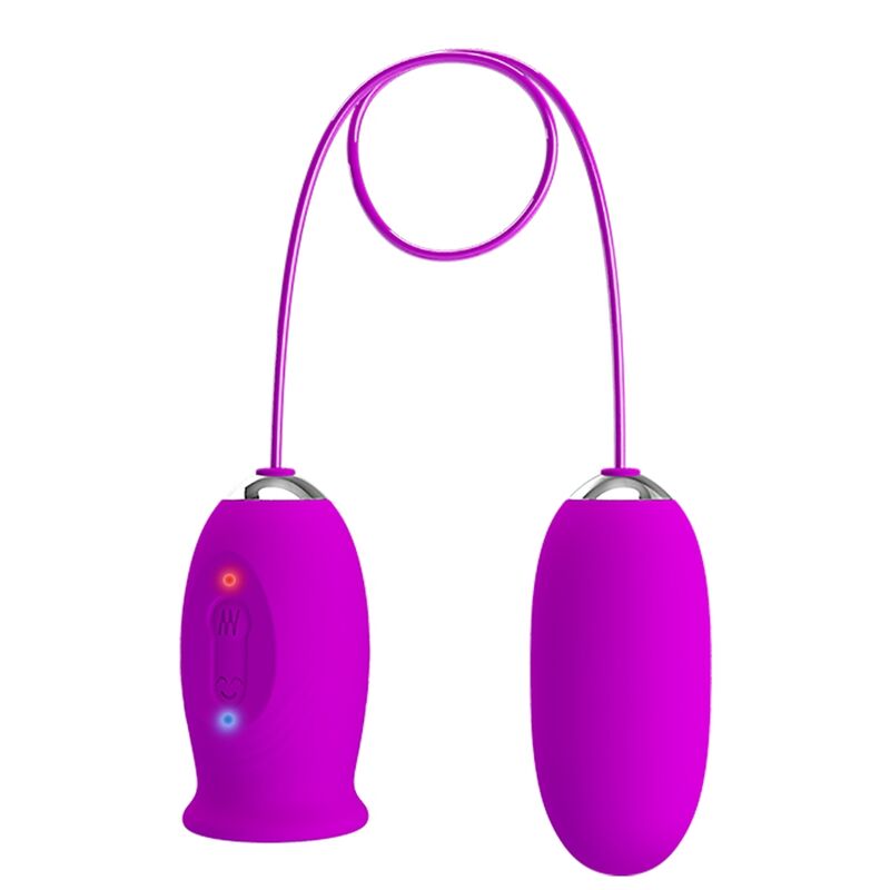 PRETTY LOVE - DAISY DUAL EGG WIEDERAUFLADBARER VIBRATOR LILA – Bild 3