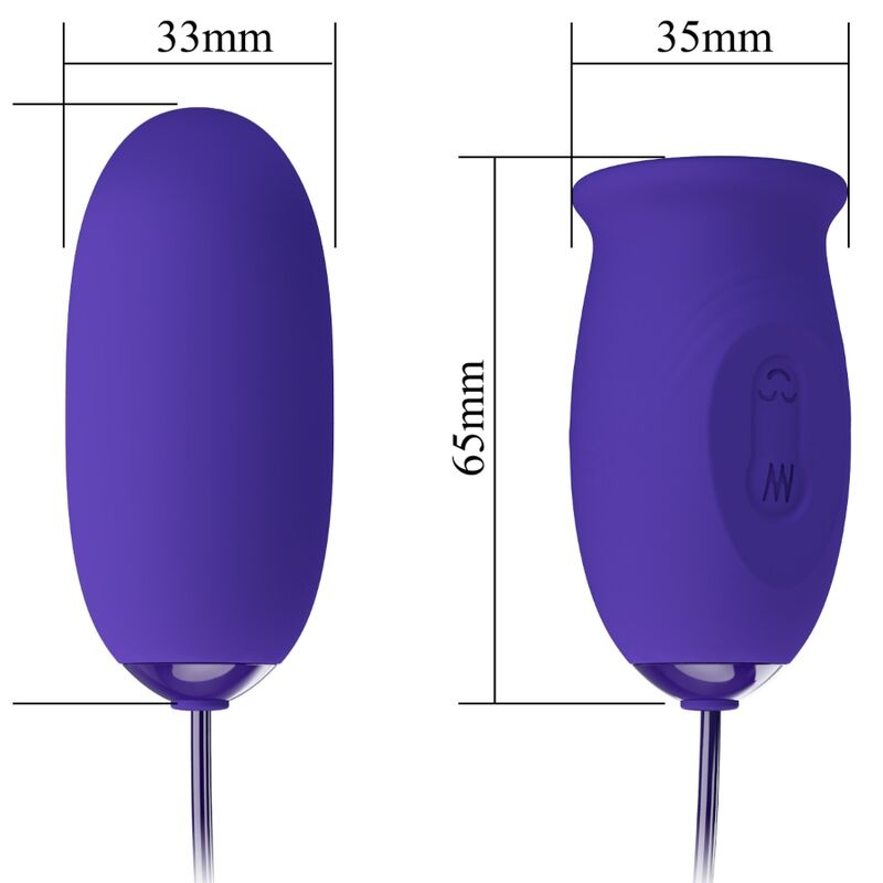 PRETTY LOVE - DAISY YOUTH VIOLET WIEDERAUFLADBARER VIBRATOR-STIMULATOR – Bild 3