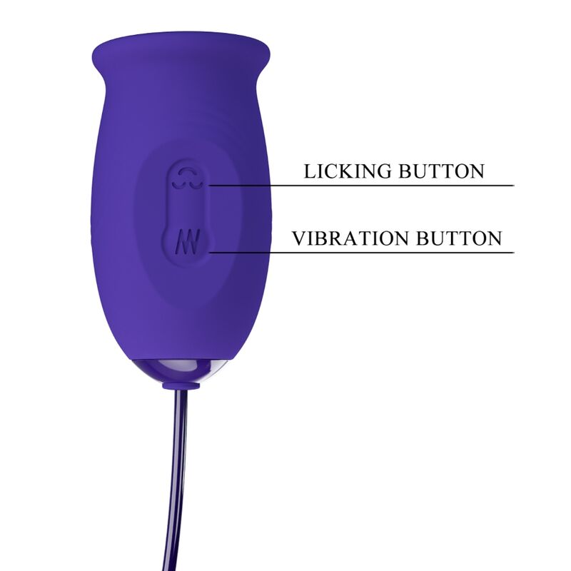 PRETTY LOVE - DAISY YOUTH VIOLET WIEDERAUFLADBARER VIBRATOR-STIMULATOR – Bild 4