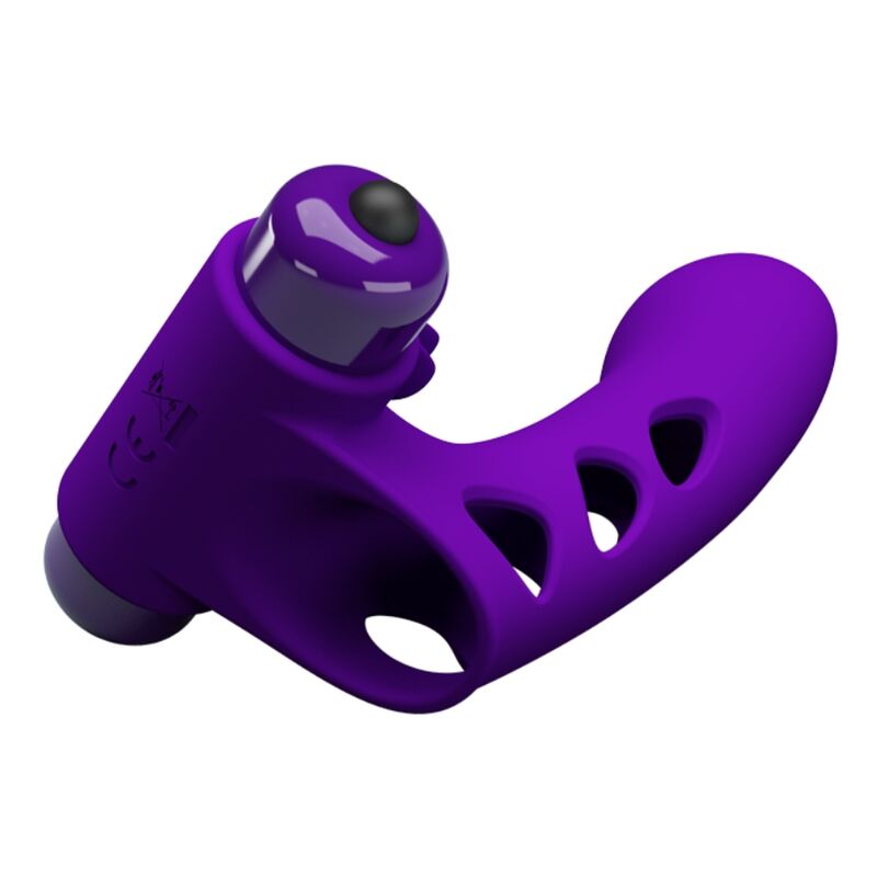 PRETTY LOVE - ORLANDO PURPLE VIBRATOR FINGERHÜLLE – Bild 7