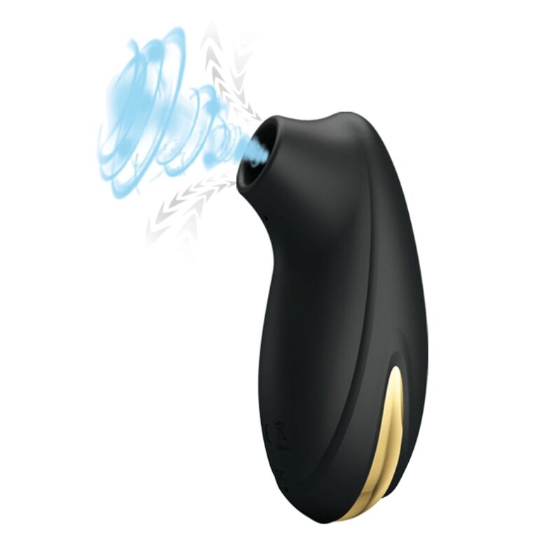 PRETTY LOVE - LUXUS-WIEDERAUFLADBARER SAUGMASSAGER SCHWARZ – Bild 10