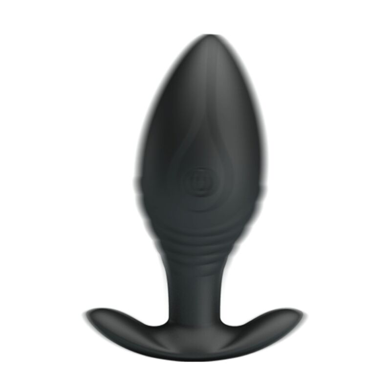 PRETTY LOVE - REGINA ANAL PLUG WIEDERAUFLADBARER VIBRATOR SCHWARZ – Bild 3