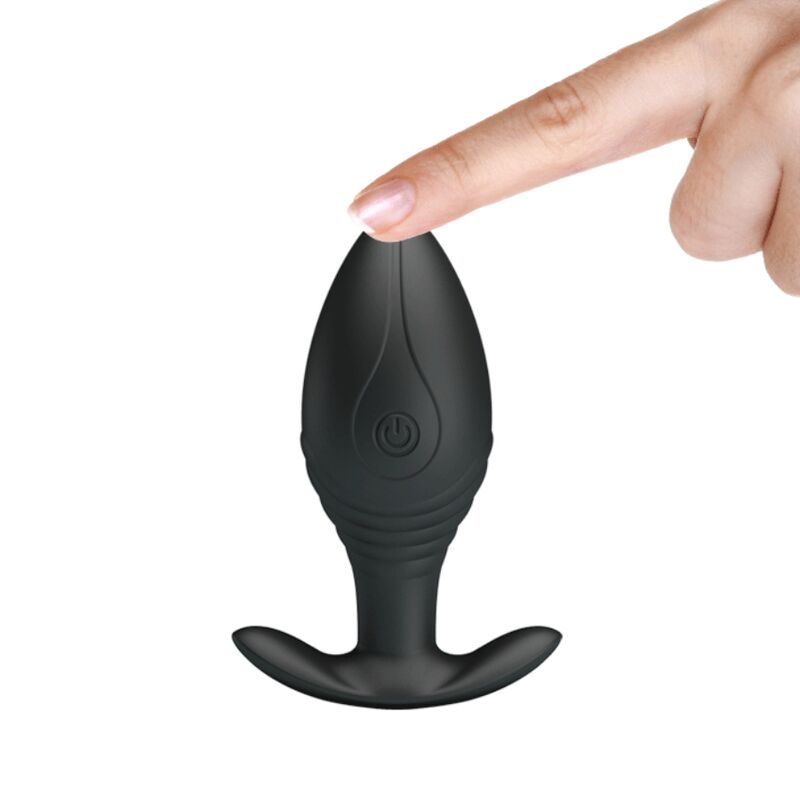 PRETTY LOVE - REGINA ANAL PLUG WIEDERAUFLADBARER VIBRATOR SCHWARZ – Bild 8
