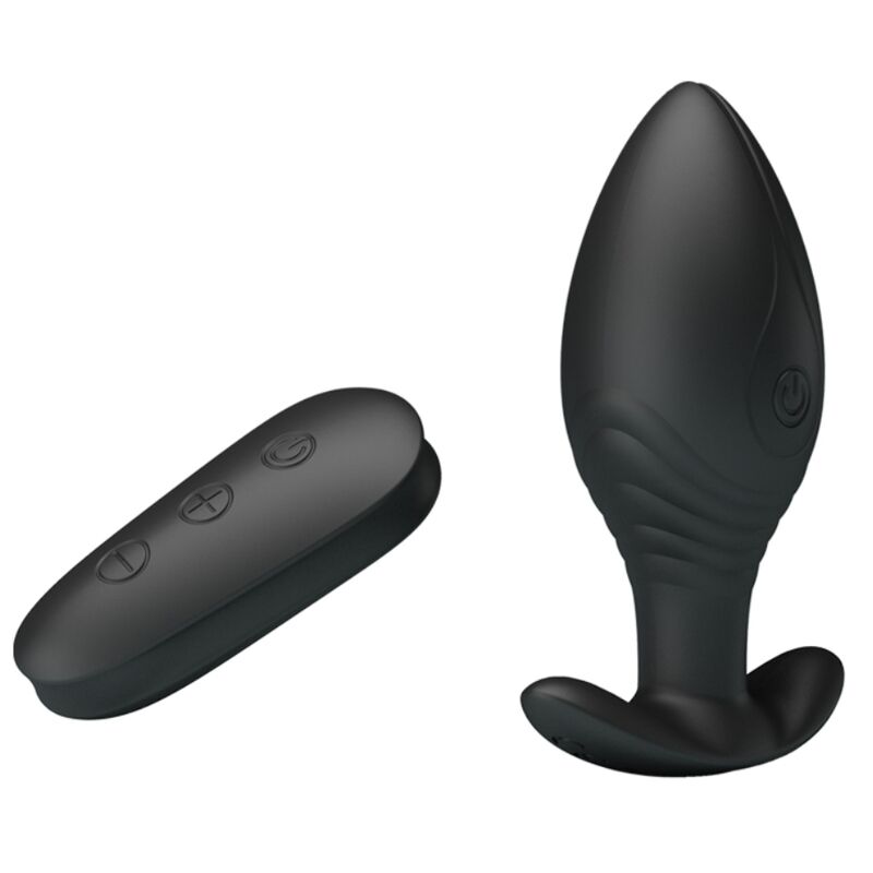 PRETTY LOVE - REGINA ANAL PLUG WIEDERAUFLADBARER VIBRATOR SCHWARZ – Bild 7