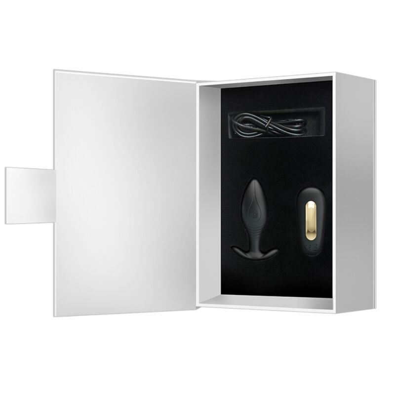 PRETTY LOVE - REGINA ANAL PLUG WIEDERAUFLADBARER VIBRATOR SCHWARZ – Bild 5