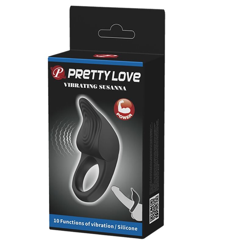 PRETTY LOVE - SUSANNA VIBRIERENDER PENISRING SCHWARZ – Bild 9
