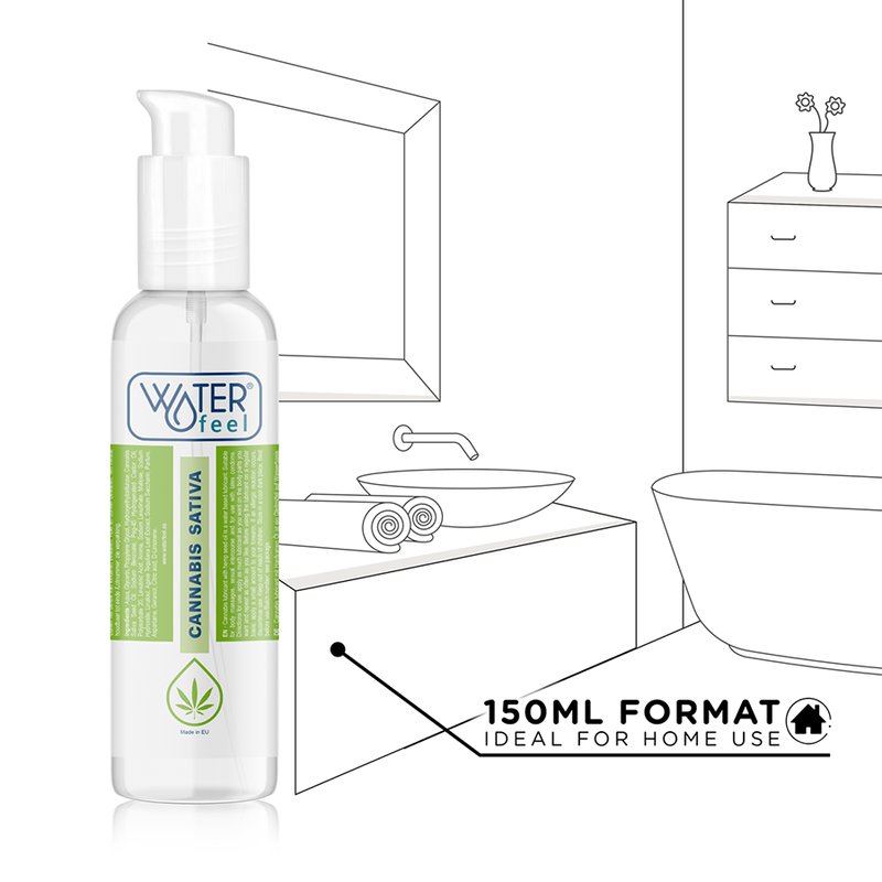 WATERFEEL - CANNABIS-SCHMIERMITTEL 150 ML – Bild 2