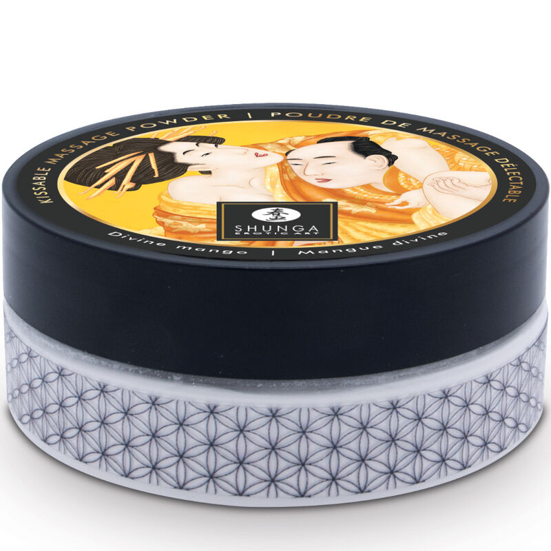 SHUNGA - ESSBARES MASSAGEPULVER-SET MANGO – Bild 3