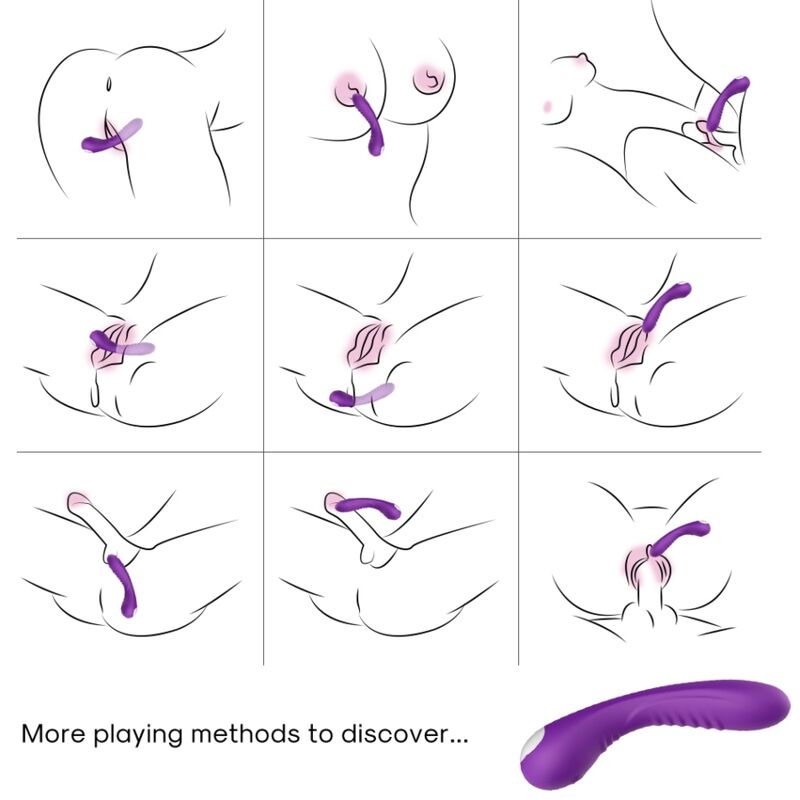 ARMONY - LEGEND VIBRATOR SILIKON LILA – Bild 5