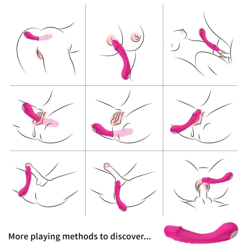 ARMONY - DILDO VIBRATOR G-SPOT SILIKON LILA – Bild 3