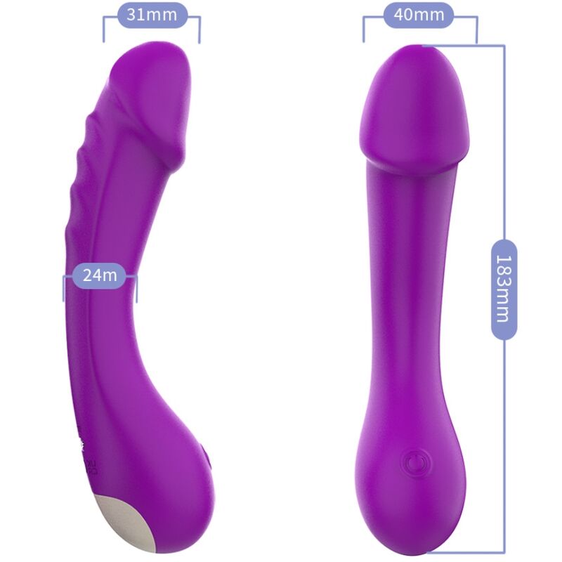 ARMONY - DILDO VIBRATOR G-SPOT SILIKON LILA – Bild 4