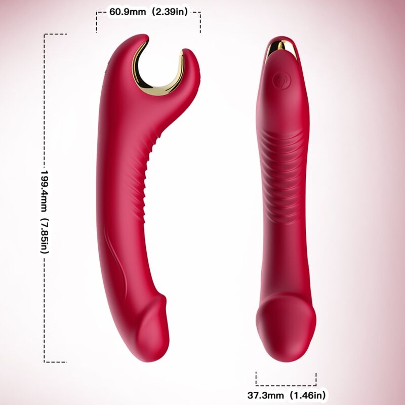 ARMONY - PRINCE DILDO VIBRATOR & ROTATOR ROT – Bild 3
