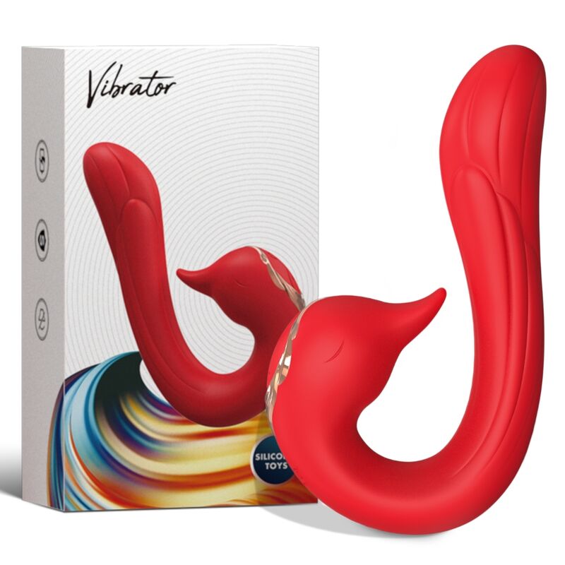 ARMONY - DELFIN VIBRATOR MULTIPOSITION & WÄRMEEFFEKT ROT – Bild 5