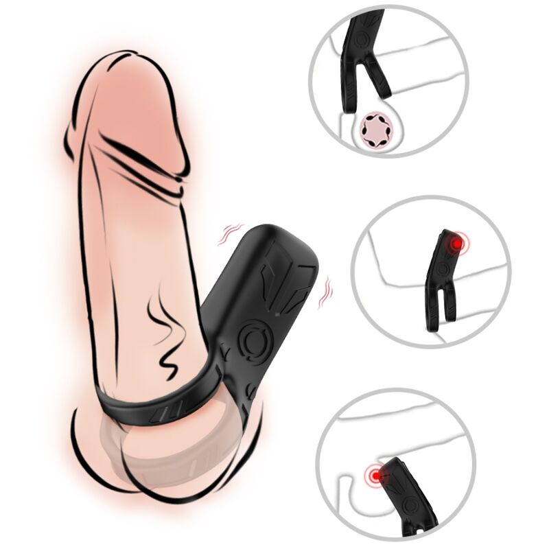 ARMONY - DOPPELRINGVIBRATOR SCHWARZ – Bild 3