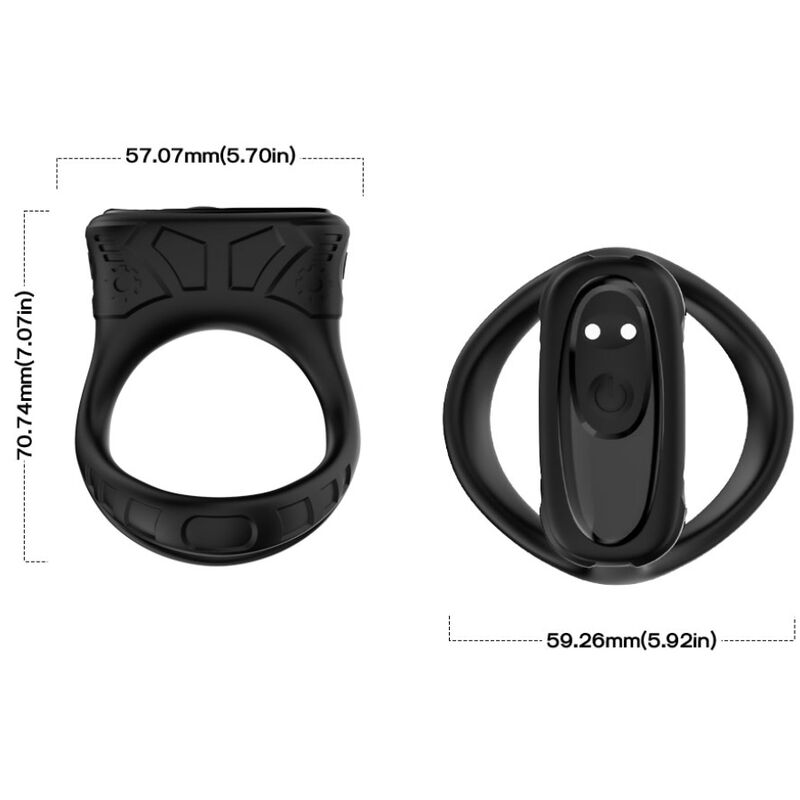 ARMONY - RINGVIBRATOR & MULTIPOSITION SCHWARZ – Bild 4