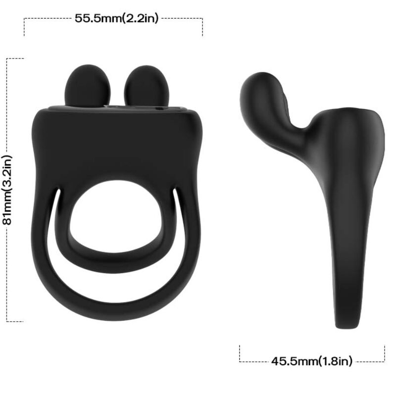 ARMONY - RINGVIBRATOR KANINCHEN SCHWARZ – Bild 5