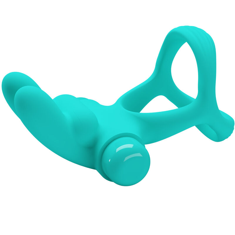 PRETTY LOVE - DANTE GREEN RABBIT VIBRATORRING – Bild 4