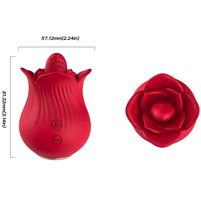 ARMONY - ROSA VIBRATOR & STIMULATOR ROT – Bild 3