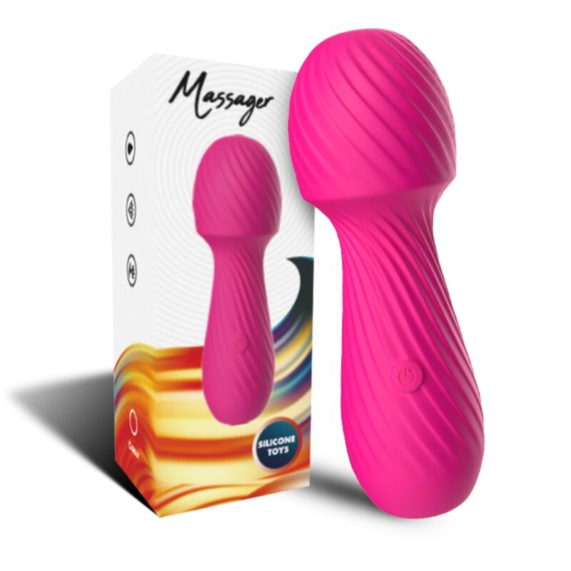 ARMONY - DAZZLE MASSAGER & VIBRATOR KLEIN FUCHSIA – Bild 3