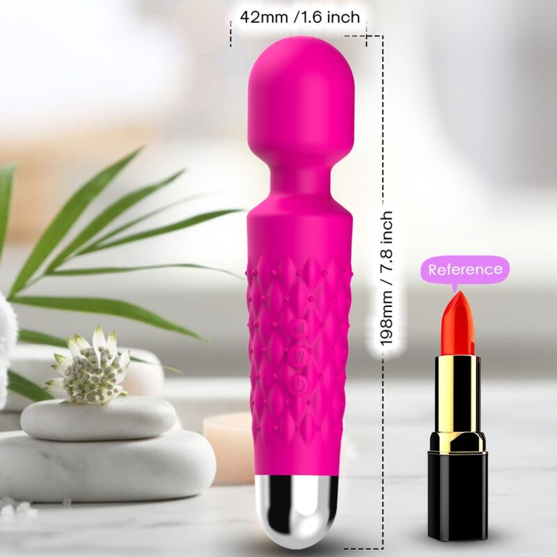 ARMONY - POSTMAN MASSAGER & VIBRATOR SUPER FLEXIBLER KOPF FUCHSIA – Bild 3