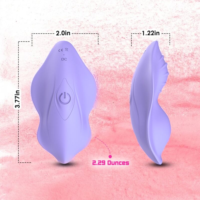 ARMONY - WHISPER TRAGBARES HÖSCHEN, VIBRATOR, FERNBEDIENUNG, LILA – Bild 3