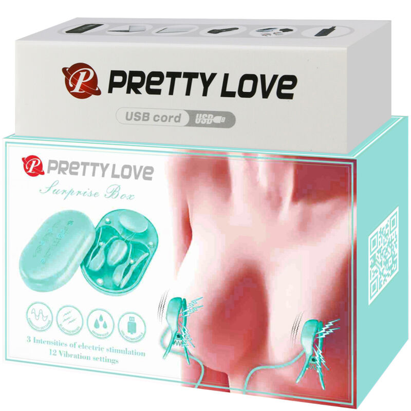 PRETTY LOVE - SURPRISE BOX BLAUE ELEKTROSTIMULATIONSPINZETTE – Bild 3